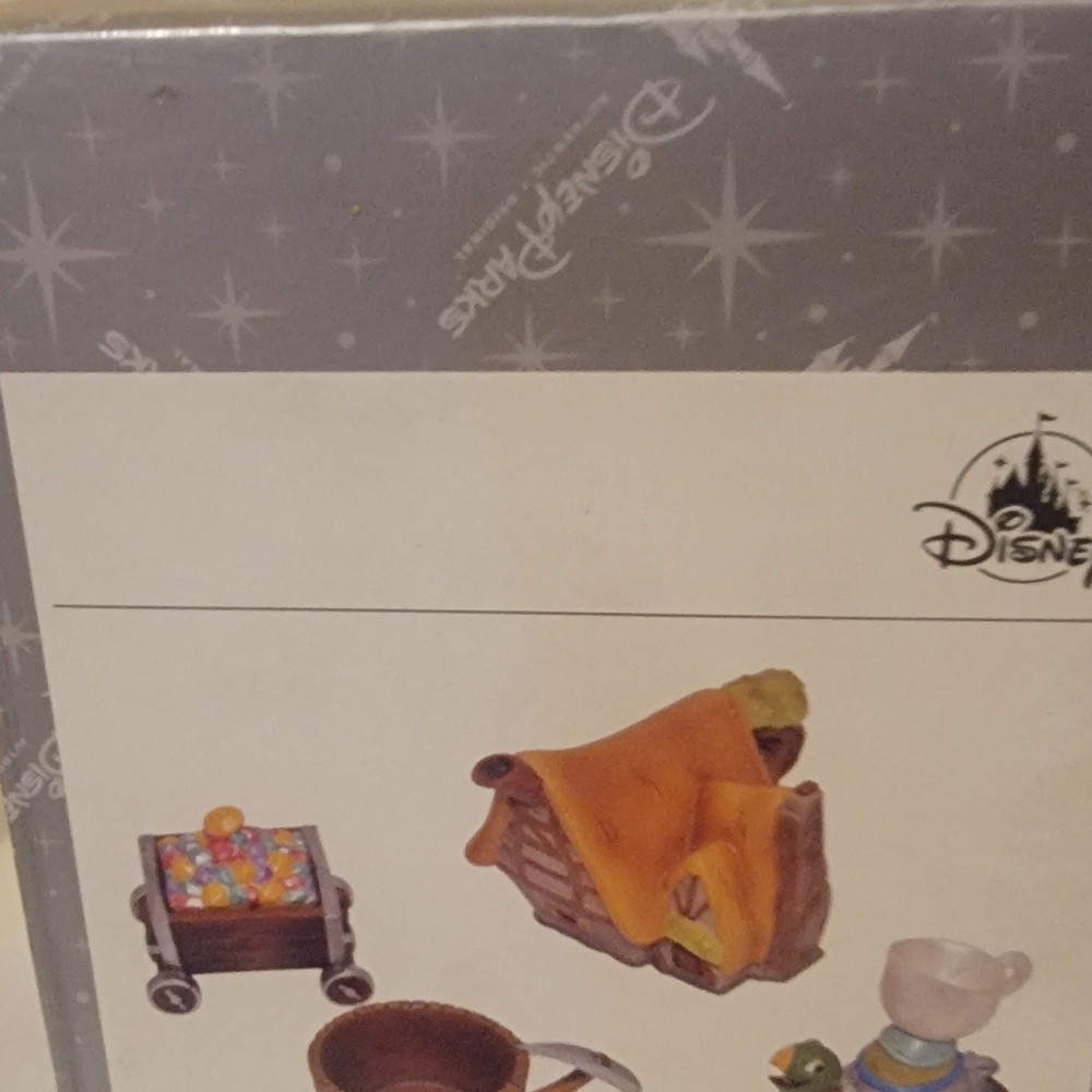 Disney Parks Collectible Figurine Set-Snow White Tea Ser